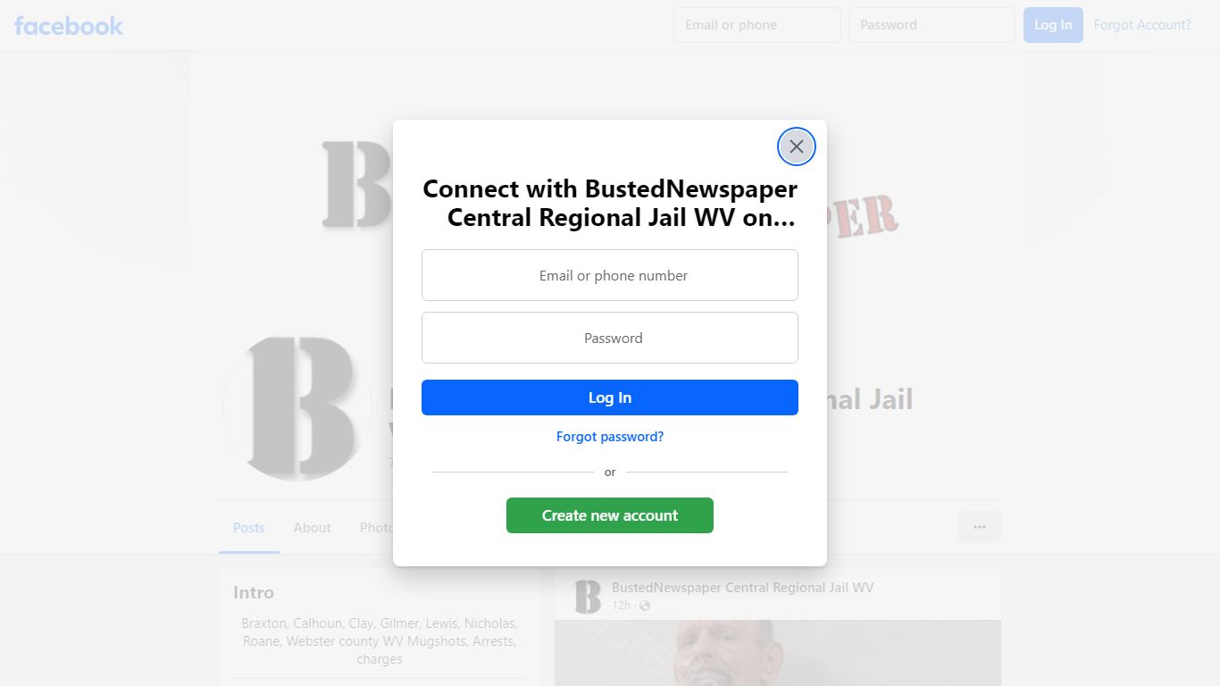 BustedNewspaper Central Regional Jail WV - Facebook